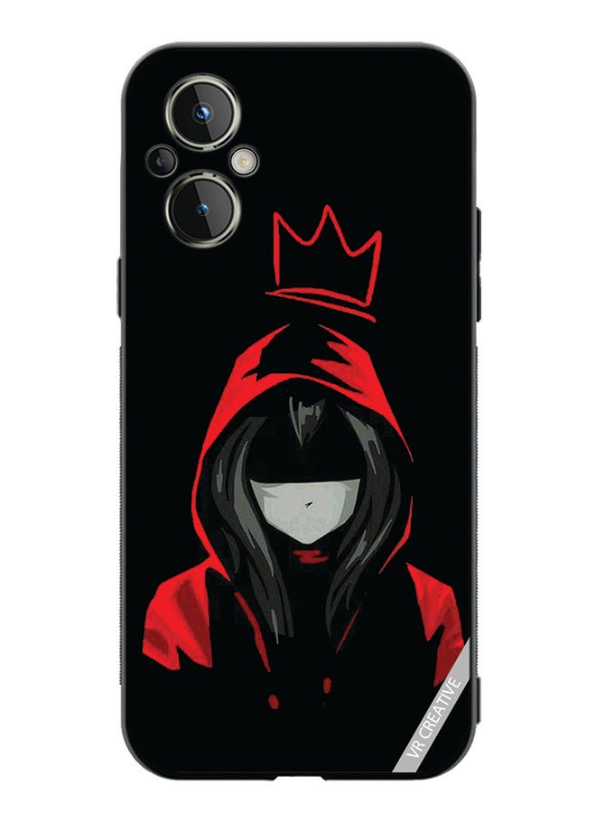 VR CREATIVE Protective Case Cover For OnePlus Nord N20 5G Hell Girl Design Multicolour - Image 1