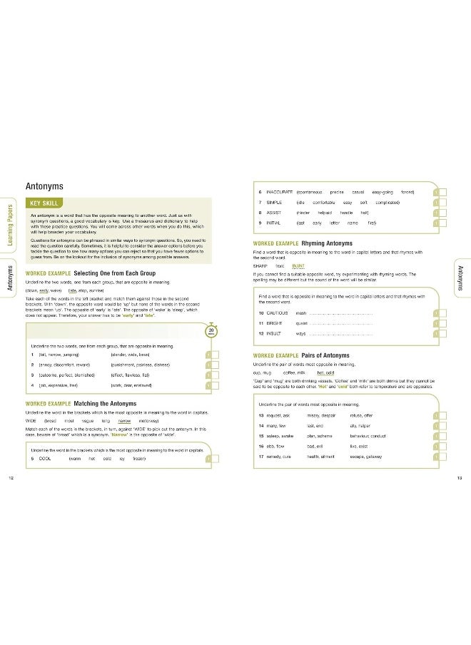 Bond 11+: Bond 11+ Verbal Reasoning Assessment Practice 10-11+ Years Book 1  - Image 3