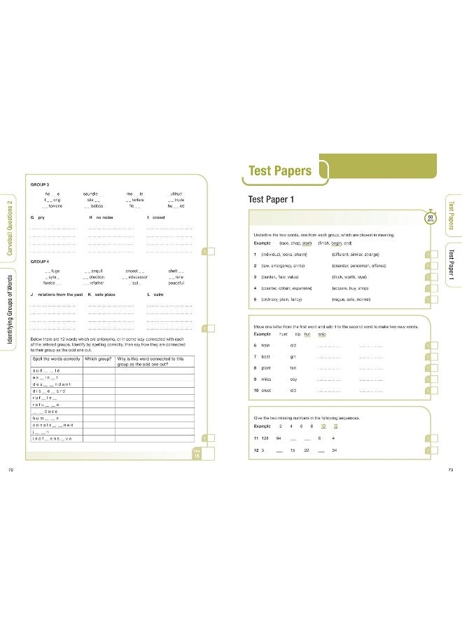 Bond 11+: Bond 11+ Verbal Reasoning Assessment Practice 10-11+ Years Book 1  - Image 5