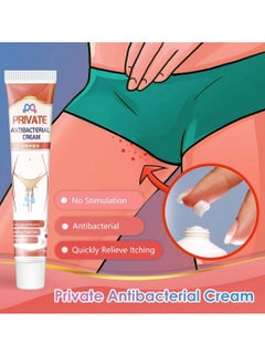 Sumifun Private Antibacterial Cream Anti Itching Women Private Care Private Relief More Moisture Smooth Care Relieves Itching Burning Cracking Intimate Skin Cream Relieves Feminine Dryness and Dandruff Related to Fungal Infections Itching Cream 20g  - Image 2