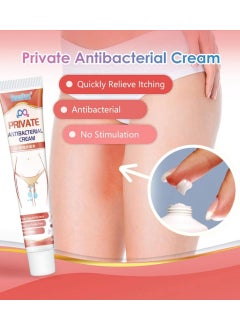 Sumifun Private Antibacterial Cream Anti Itching Women Private Care Private Relief More Moisture Smooth Care Relieves Itching Burning Cracking Intimate Skin Cream Relieves Feminine Dryness and Dandruff Related to Fungal Infections Itching Cream 20g  - Image 4