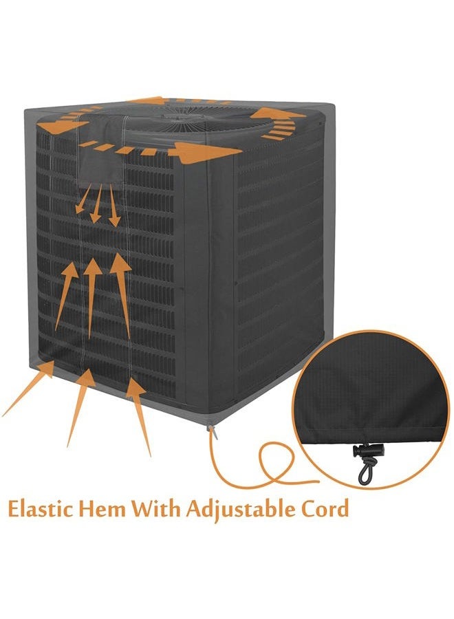 Foozet Central Air Conditioner Covers for Outside Units 30x30x32 - Image 4