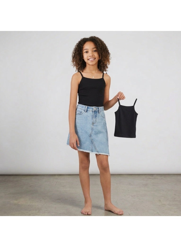 FOREVER 21 Girls Organically Grown Cotton Cami - Image 1