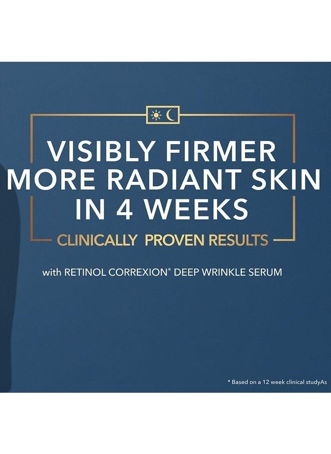 RoC - Retinol Correxion Deep Wrinkle Retinol Face Serum with Ascorbic Acid, Daily Anti-Aging Skin Care Treatment for Fine Lines, Dark Spots, Acne Scars, 1 Ounce (Packaging May Vary) - Image 1