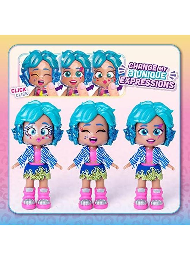 كوكيلوس حقيبة الدمية Suzie'S Suitcase تحتوي على أكثر من 14 إكسسوارًا للأزياء ودمية حصرية مع 3 تعبيرات ممتعة. يتضمن إكسسوارات الملابس وشماعات الأحذية وحيوانًا أليفًا حصريًا - Image 4