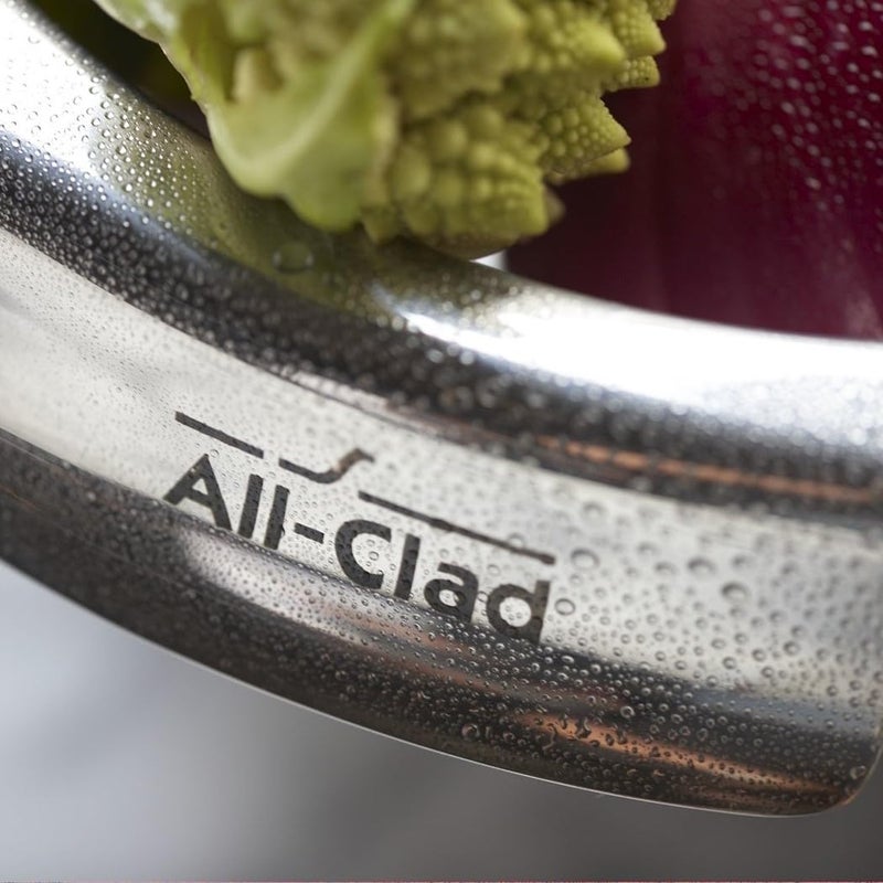 All-Clad All-Clad Kitchen Accessories Stainless Steel Mixing Bowls Set 1.5, 3, 5 Quart Metal Mixing Bowls Silver  - Image 2