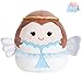 BSTAOFY Cute Angel Soft Plush Pillow with Wings  Halo Collection Squishy Angel Stuffed Animal Valentines Cushion Christmas Holiday Birthday Gifts for Kids 12 - Image 4