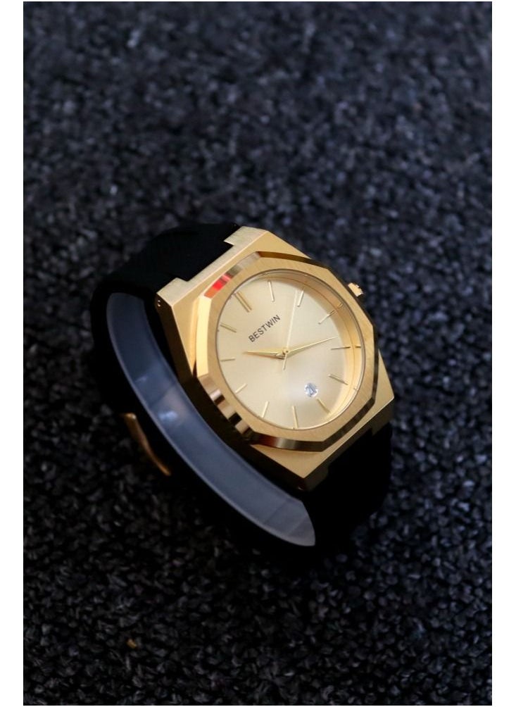 Bestwin Similar to D1 MILANO rubber in black and gold  - Image 3