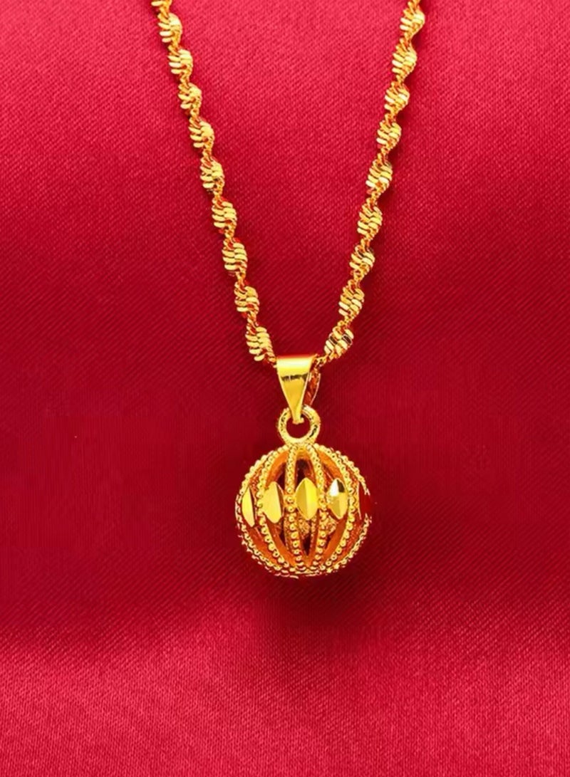 GOLDMAX 21k Gold Plated Necklace For Women - Image 3