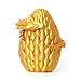 Flavery 3D Printed Dragon Egg Gold Large 12 Flexible Crystal Dragon Inside Flexible Desk Pet Figure Animals Fidget Toy Fantasy Graduation Gift for Kids Teens Dragon Lovers - Image 3