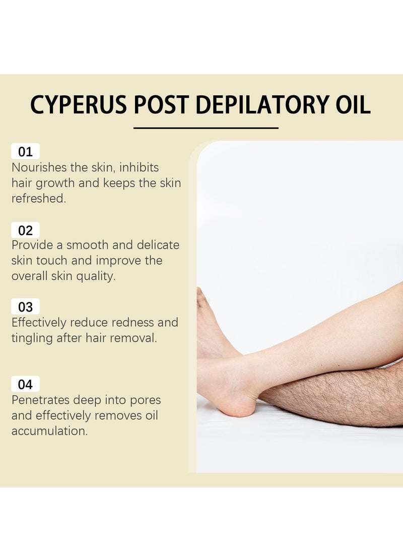  اوساورا زيت سايبروس بوست لإزالة الشعر 60 مل ، زيت سايبروس المستدير ، زيت سايبر نقي وطبيعي 100٪ لإزالة الشعر ، يمنع نمو الشعر بشكل فعال - Image 5