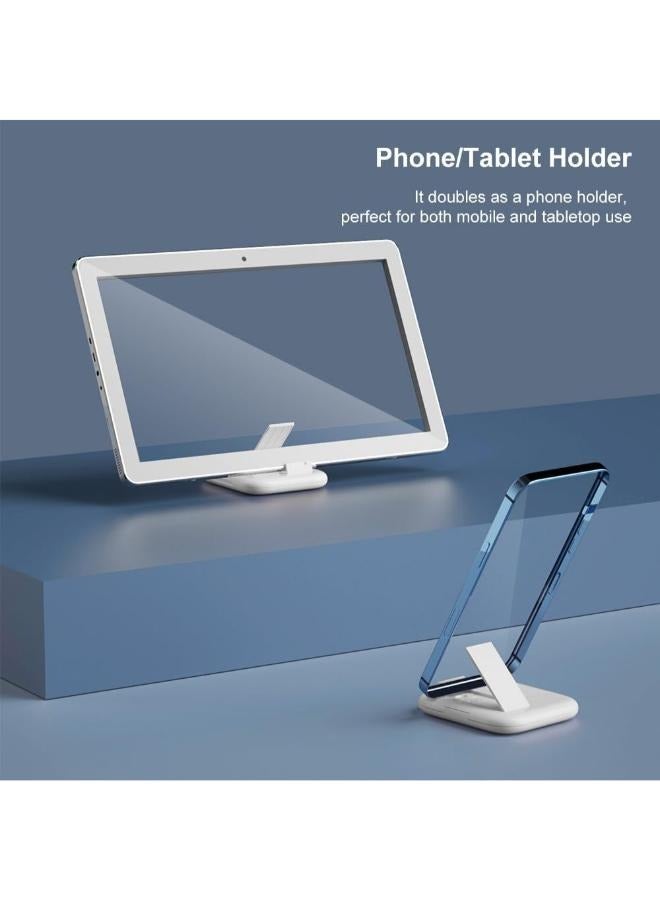 كابل شحن/نقل بيانات USB C إلى C مع محولات من Type C إلى Micro/iOS/USB A OTG في صندوق جيب مع مرآة - Image 5