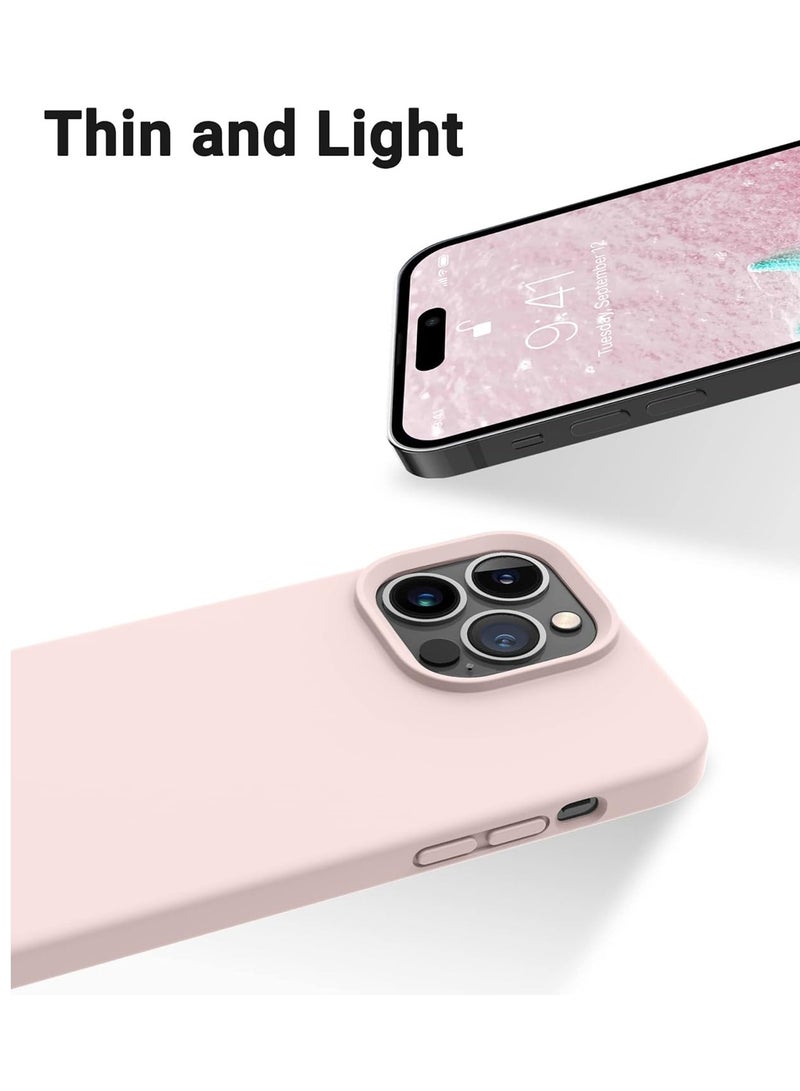 BORTONY iPhone 14 Pro Max Case Liquid Silicone Anti Scratch Anti Fingerprint Soft Silky Touch Shockproof Protective Cover for Apple iPhone 14 Pro Max  - Image 3