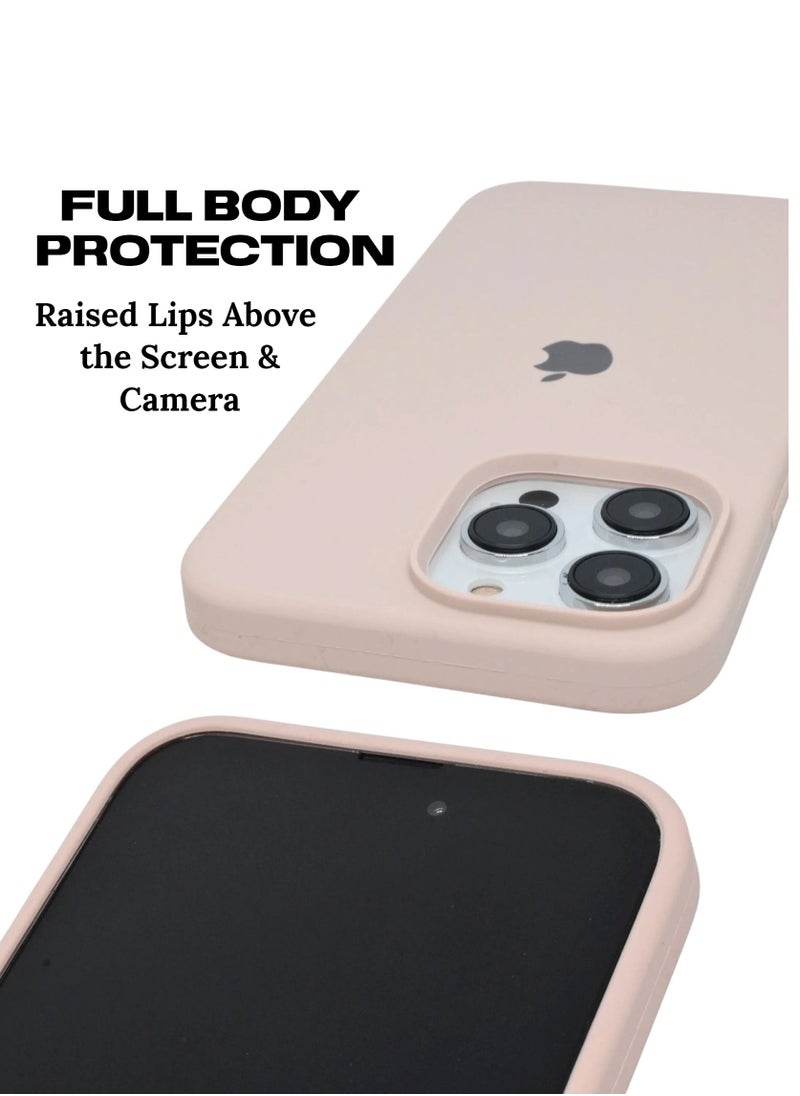 BORTONY iPhone 14 Pro Max Case Liquid Silicone Anti Scratch Anti Fingerprint Soft Silky Touch Shockproof Protective Cover for Apple iPhone 14 Pro Max  - Image 2