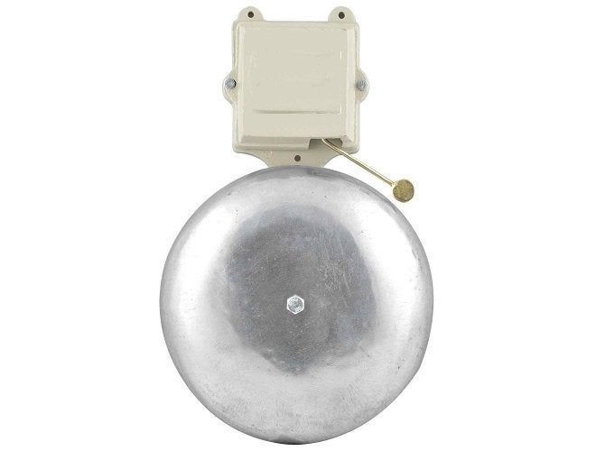 MME Electrical Industrial Steel Gong Bell (15 Inch, Grey) - Image 3