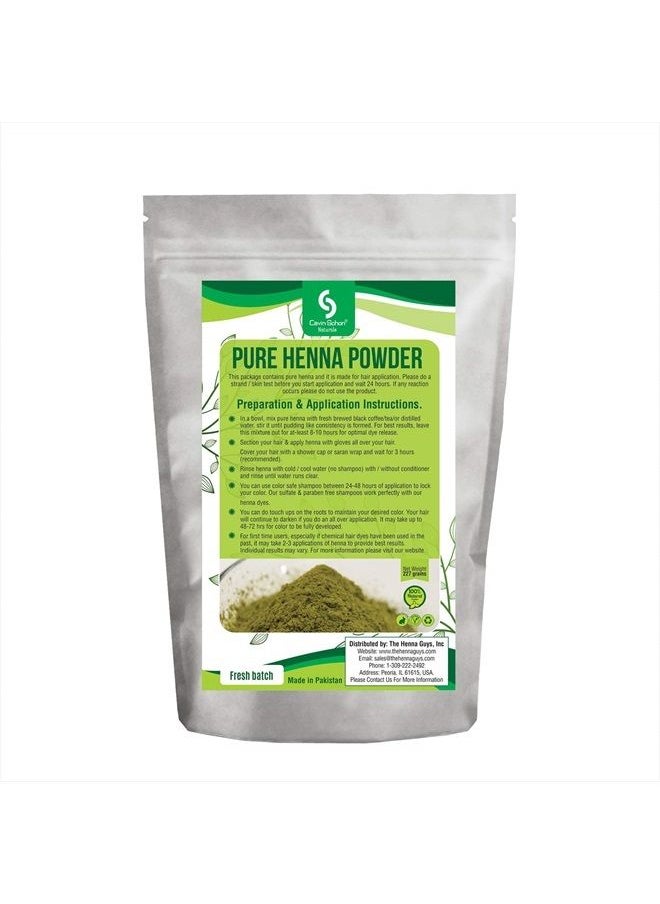 Cavin Schon - 227 Grams / 0.5 Lb Pure Henna - 100% Natural & Chemical Free Hair color/dye - Cavin Schon - Image 1