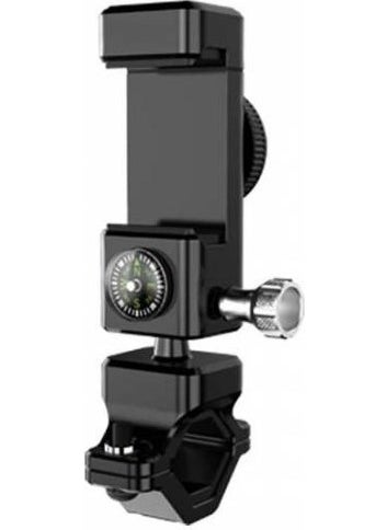 Polhammobile Polham Bike, Scooter Handlebar Compatible Compass Phone Holder, 4-6 Inch Size Flexible Phone Holder 