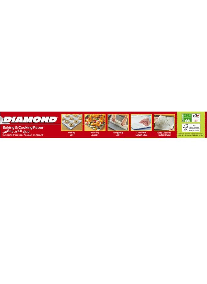 Diamond - Baking Paper 10m - Image 1