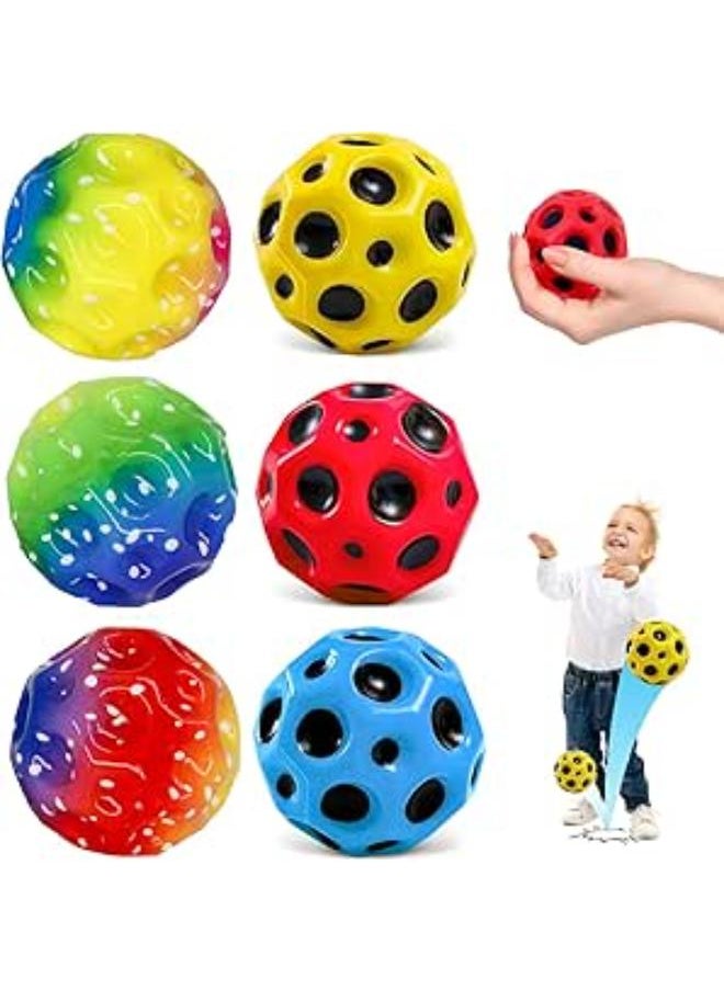 Smart - Byhotome Astro Jump Ball, 7 cm High Jumps Rubber Ball Space Ball, Planet Bouncing Balls, Mini Bouncing Ball Toy, Jumping Balls Game Indoor Outdoor Toy for Children and Adults - Image 1