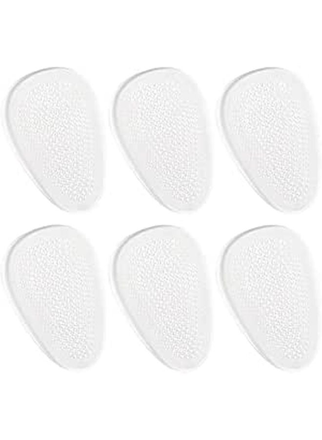 Reusable Heel Cushions 3 Pairs Non Skid Adhesive Pads For Shock Absorption And Foot Comfort - Image 1