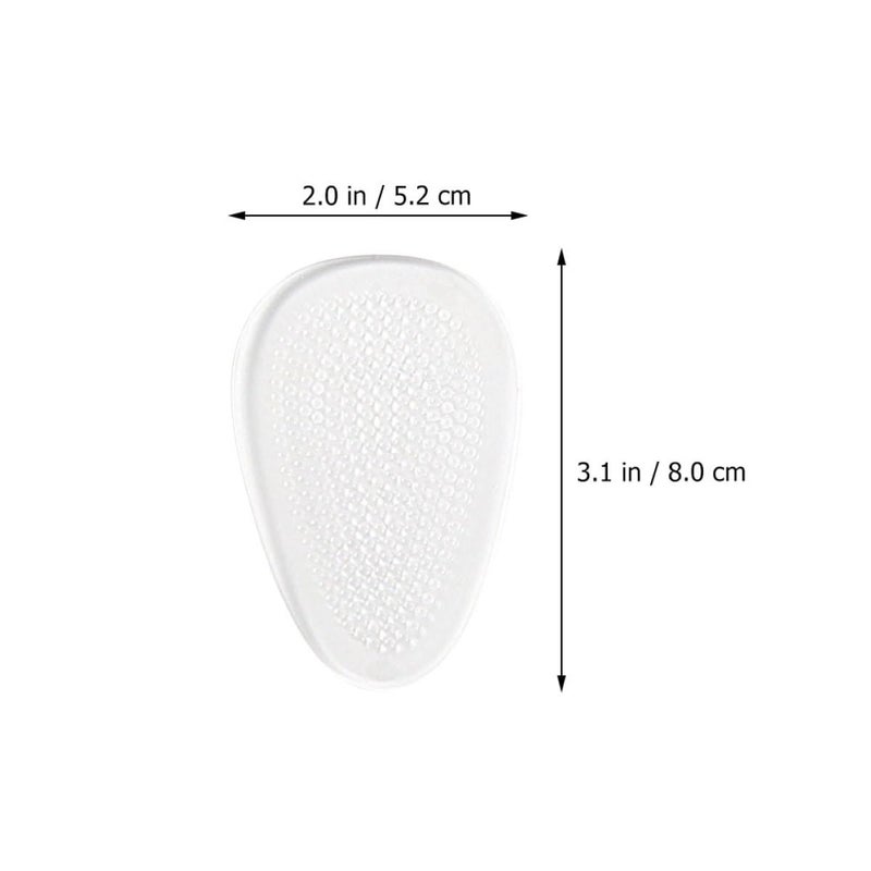 Reusable Heel Cushions 3 Pairs Non Skid Adhesive Pads For Shock Absorption And Foot Comfort - Image 3