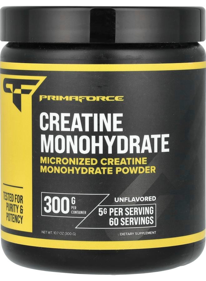 Primaforce Creatine Monohydrate Unflavored 10.7 oz (300 g)