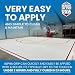 Slip Doctors Alpha Grip NonSlip Paint for Concrete Asphalt NonSkid Coating Ideal for Striping Parking Lots Playgrounds Pavements Safety Blue Quart - Image 2