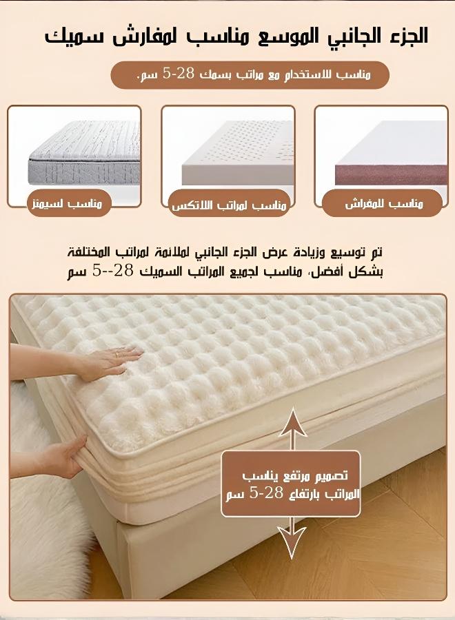 Thickened Fluffy Mattress Cover for All Seasons - Image 4
