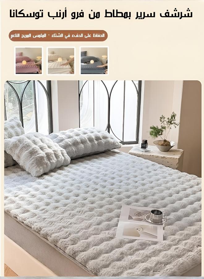 Thickened Fluffy Mattress Cover for All Seasons - Image 3
