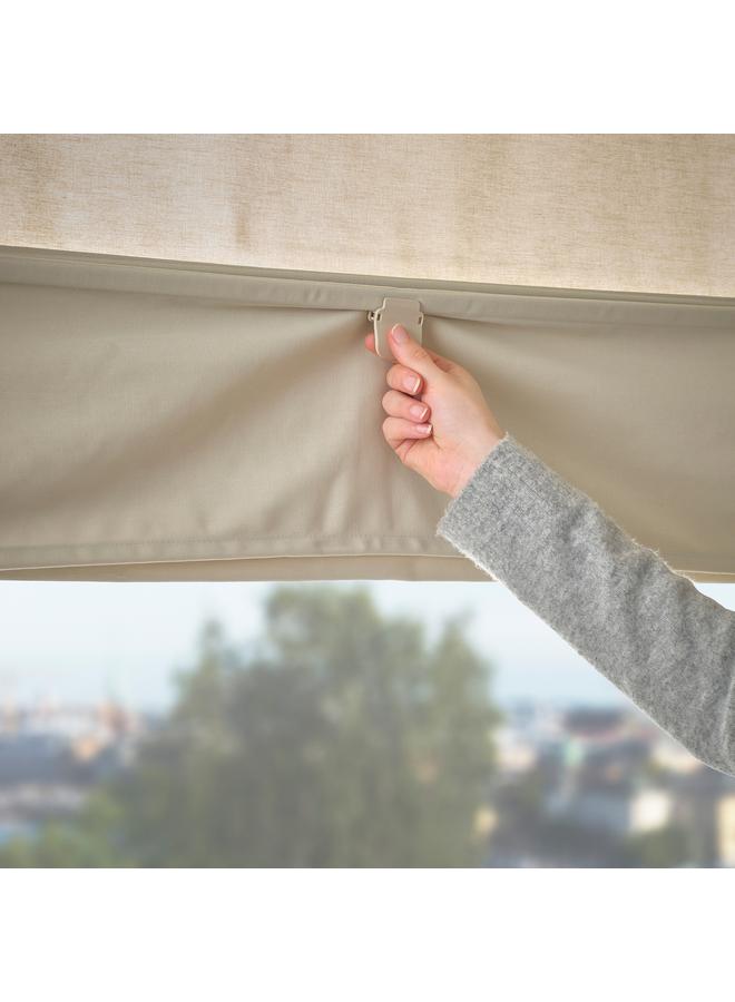 Zaboon Roman Blind, Beige, 60X160 Cm - Image 5