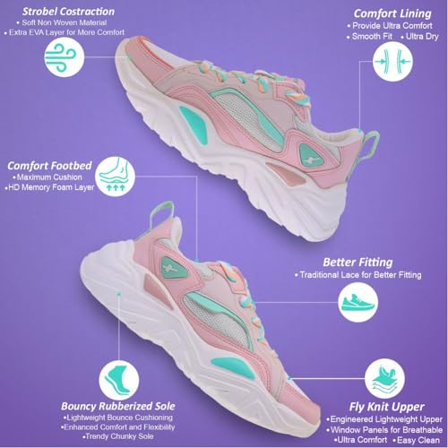 SPARX Sports Shoe SL-269 White for Women - Image 3