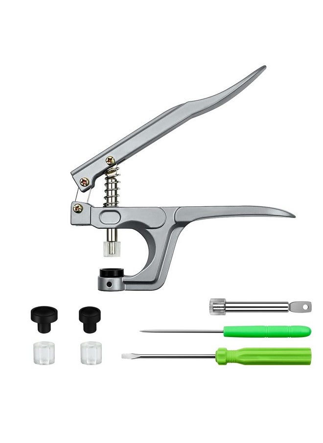 Tenalleys Snap Pliers for Crafts Clothing, Hand-held Pliers Tool for Snaps Buttons, No-Sew Button Snap Fastener Press Attacher Punch for T3 T5 T8 Snaps  - Image 1