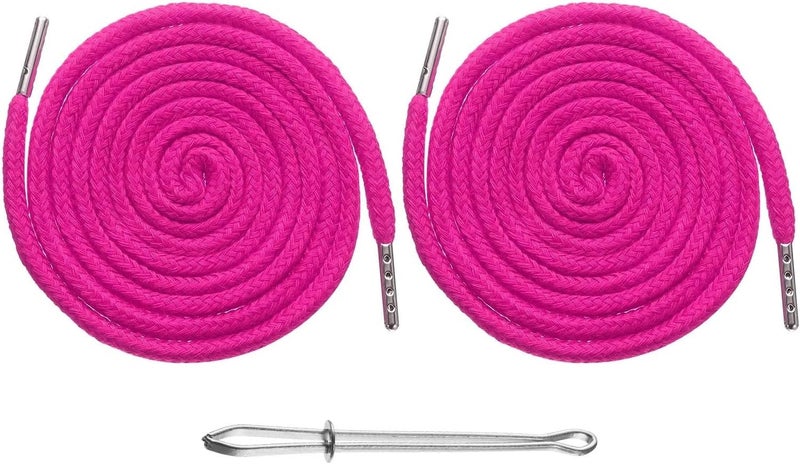 2pcs Trouser Waist Drawstring For Women Men Sports Pants Cords Belt Rope String Sweater Hat Round DIY - Image 1