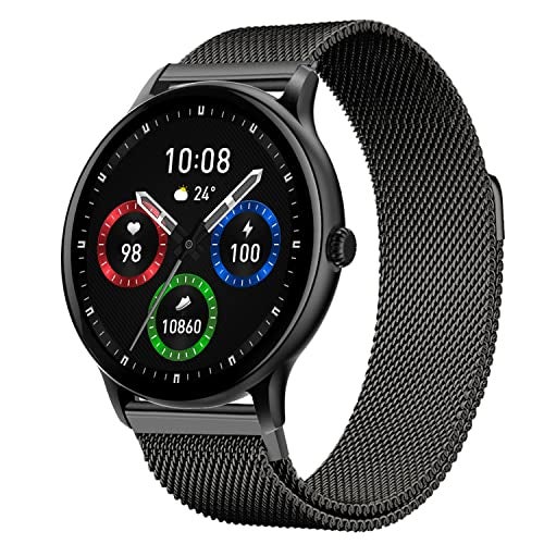 Fire-Boltt Phoenix Pro Ultra Round Bluetooth Calling Smart Watch, 1.39”HD Display, AI Outfit Watch Face, 2 Looks in 1 Watch, Extra Straps at ₹99, 120+ Sports Modes, Smartwatch for Men & Women (Grey) - Image 1