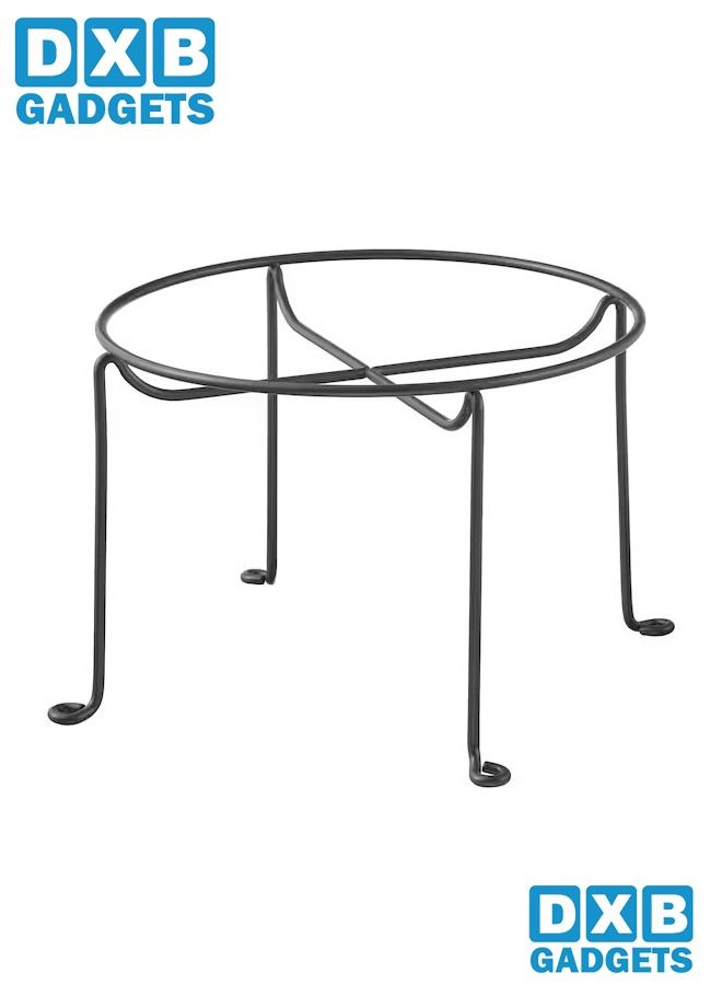 DXB GADGETS Stand For Jar With Tap Dark Grey - Image 1