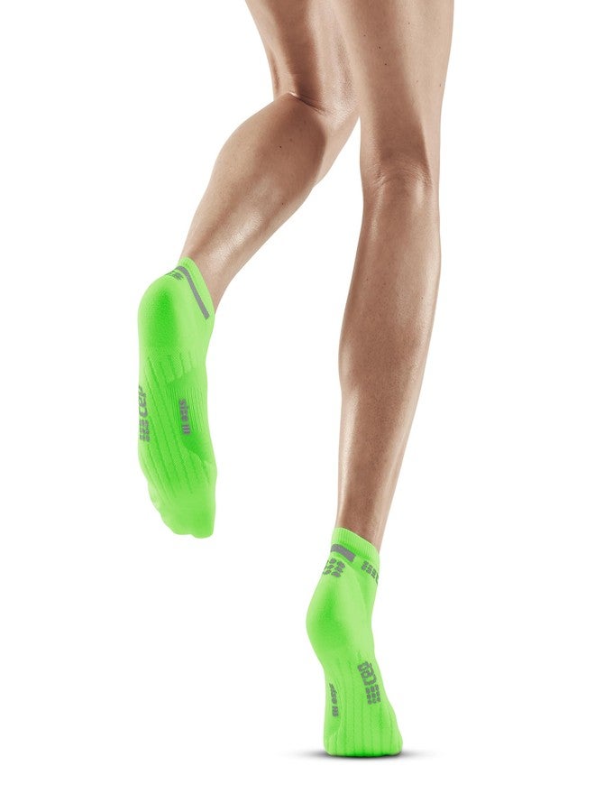سي إي بي جوارب CEP The Run Low Cut Socks 4.0، أخضر، نسائي، مقاس متوسط - Image 2