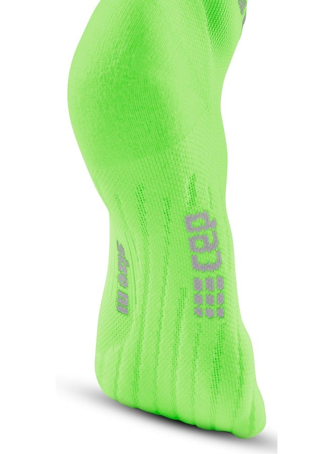 سي إي بي جوارب CEP The Run Low Cut Socks 4.0، أخضر، نسائي، مقاس متوسط - Image 3
