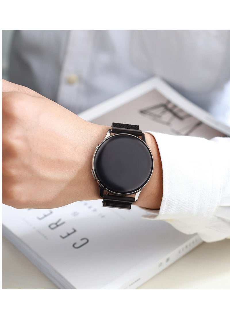 Metal Band Compatible For Samsung Galaxy Watch 4 Band 44mm 40mm Galaxy Watch 4 Classic Band 46mm 42mm, 20mm Stainless Steel Band Replacement for Samsung Watch 4 40mm 44mm 42mm 46mm Women Men - Image 5