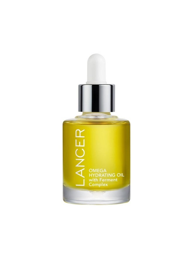 lancer Skincare Omega Hydrating Oil With Ferment Complex Daily Facialoil Moisturizer Serum With Turmeric 1 Fluid Ounce  - Image 1