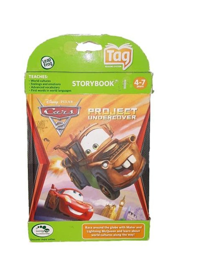 Leap Frog Cars Project Undercover Story Book  - Image 1