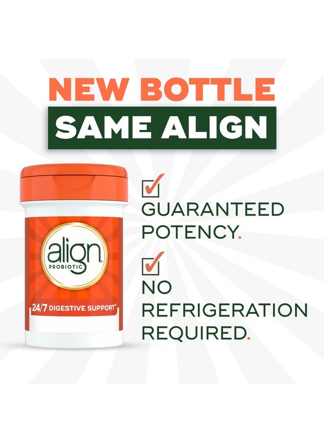ألاين Align Probiotic، بروبيوتيك للنساء والرجال، مكمل بروبيوتيك يومي لصحة الجهاز الهضمي*، البروبيوتيك رقم 1 الموصى به من قبل الأطباء وأطباء الجهاز الهضمي، 28 كبسولة - Image 2