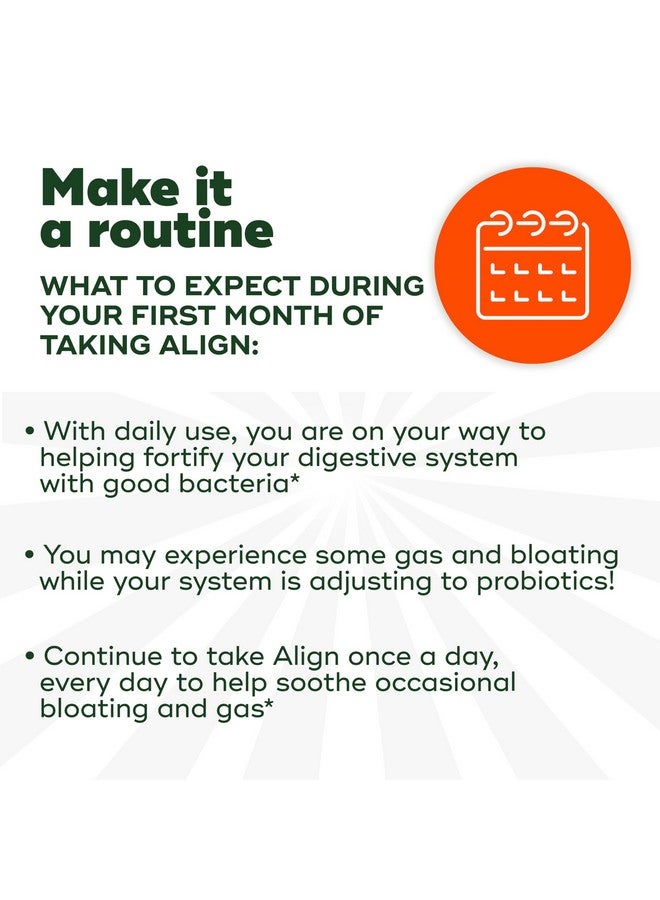 ألاين Align Probiotic، بروبيوتيك للنساء والرجال، مكمل بروبيوتيك يومي لصحة الجهاز الهضمي*، البروبيوتيك رقم 1 الموصى به من قبل الأطباء وأطباء الجهاز الهضمي، 28 كبسولة - Image 5