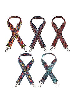 5 Pcs Purse Strap Replacement Adjustable Wide Shoulder Crossbody Handbags Canvas Shoulder Bag Guitar Straps Belt
