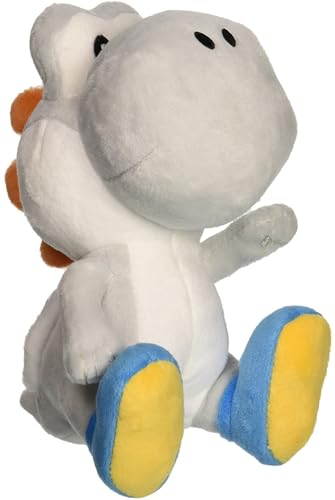 Little Buddy 1393 Super Mario All Star Collection 7 White Yoshi Plush - Image 1