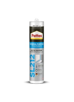 Pattex Henkel Pattex SL212 280ml General Purpose Silicone Sealant - Transparent  - Image 1