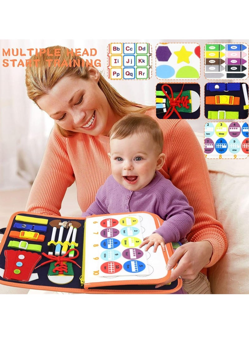 Toddler Busy Board Montessori Toy Sensory Travel Educational Toys for Learning Gift - Image 5