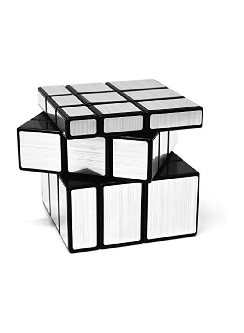 SYOSI Mirror Rubiks Cube SYOSI 3x3x3 Speed Cube Mirror Blocks Cube Different Shapes Silver Cube 57mm - Image 4