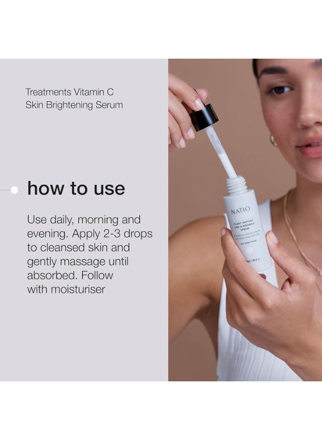 Natio Vitamin C Skin Brightening Serum, 30 ml - Antioxidant-Rich Vitamin C Face Serum - Radiance Boost with Aloe Vera, Shea Butter for All Skin Types - Image 4