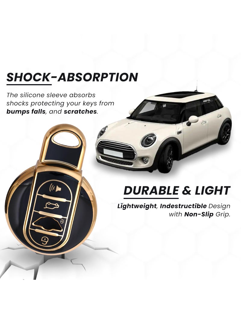 Service Zone TPU Key Cover Compatible for BMW MINI mini Country Man Cooper - Image 3
