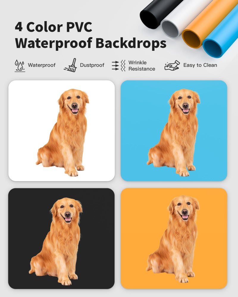 Glendan 32"x32" Light Box Photography, Large Photo Light Box with 3 Light Panels, 792 LED Beads, CRI >95, Professional Photo Booth Shooting Tent Kit with 4 Color Backdrops for Product Photography - Image 4